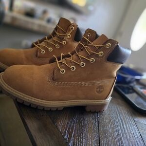 Timberland Brown Leather Ankle Boots